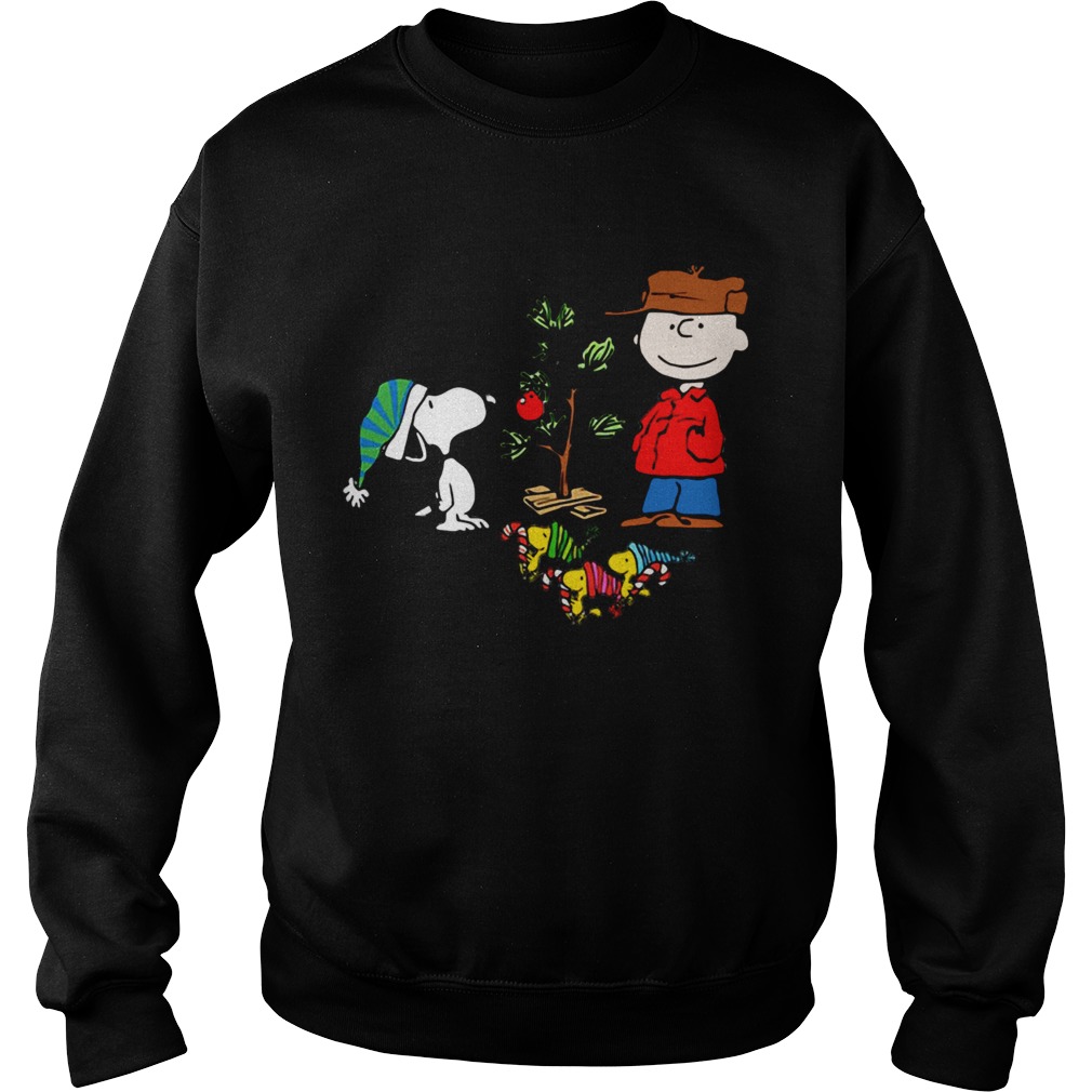 Snoopy And Charlie Brown Christmas Sweatshirt