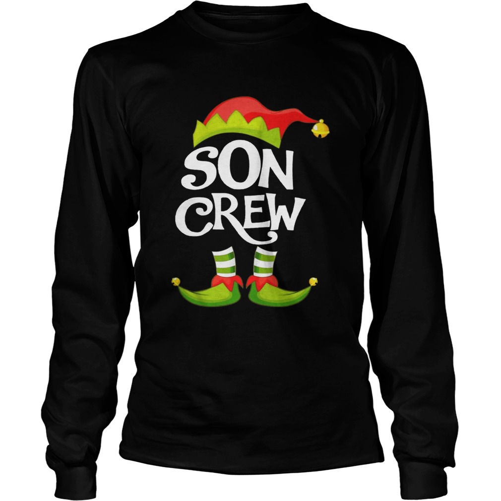 Son Crew Elf Christmas Holiday LongSleeve