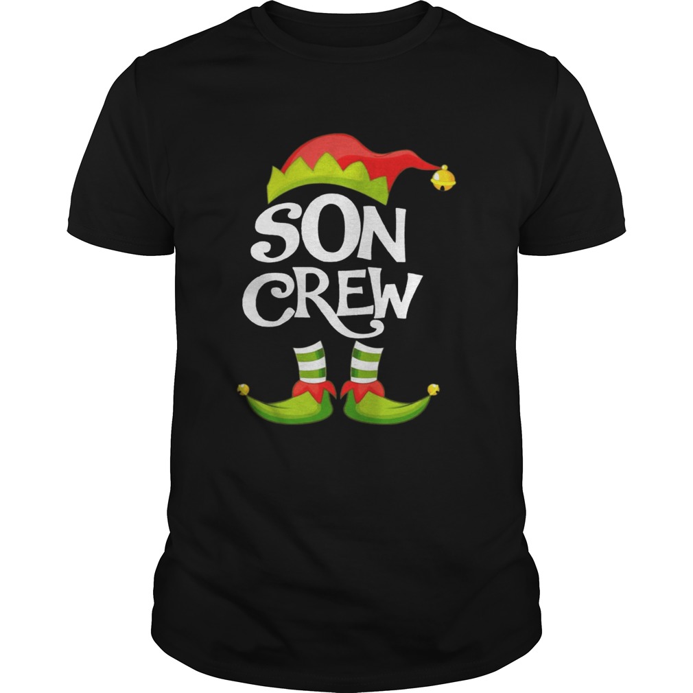 Son Crew Elf Christmas Holiday shirt