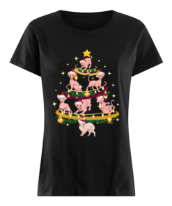 Sphynx Christmas Tree Cat Owner  Classic Women's T-shirt