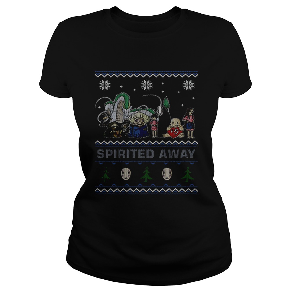 Spirited Away ugly Christmas Classic Ladies