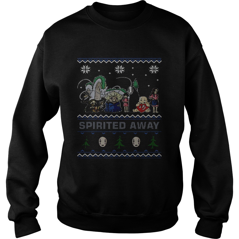 Spirited Away ugly Christmas Sweatshirt