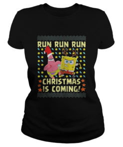 Spongebob Patrick Star Christmas is coming  Classic Ladies