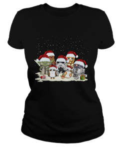 Star War Yoda Chewbacca Cartoon R2D2 Chewbacca Trooper Christmas  Classic Ladies