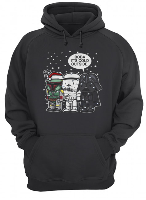 Star Wars Boba it’s cold outside Christmas Unisex Hoodie