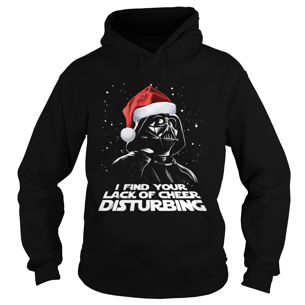 Star Wars Dark Side I Find Your Lack Of Cheer Disturbing Christmas Hoodie