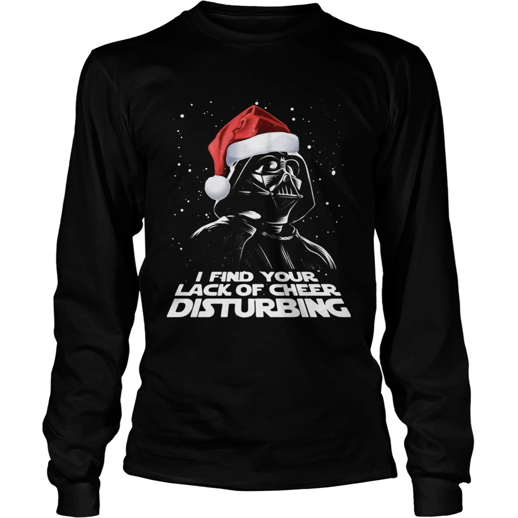 Star Wars Dark Side I Find Your Lack Of Cheer Disturbing Christmas LongSleeve