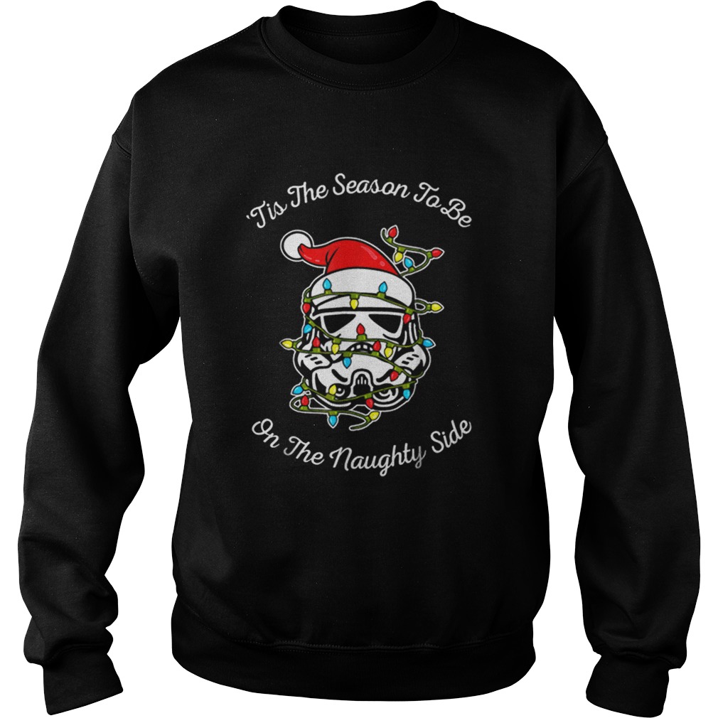 Star Wars Trooper Tangled Naughty Side Christmas Sweatshirt