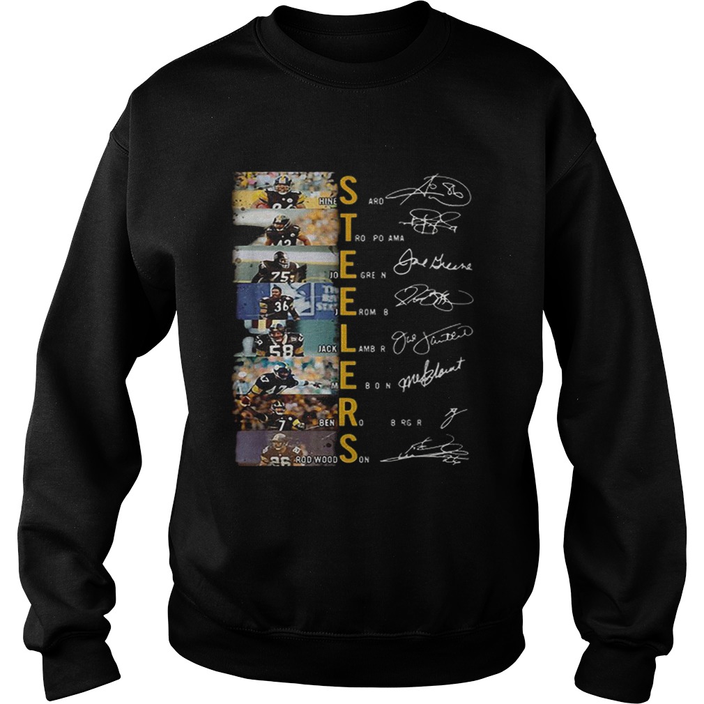 Steelers Hines Ward Troy Polamalu Joe Greene Jerome Bettis Sweatshirt