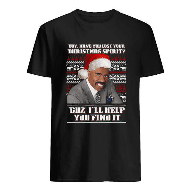 Steve Harvey Boy have you lost your Christmas spirit duz I’ll help you find it shirt