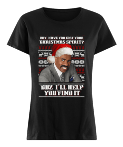 Steve Harvey Boy have you lost your Christmas spirit duz I’ll help you find it  Classic Women's T-shirt