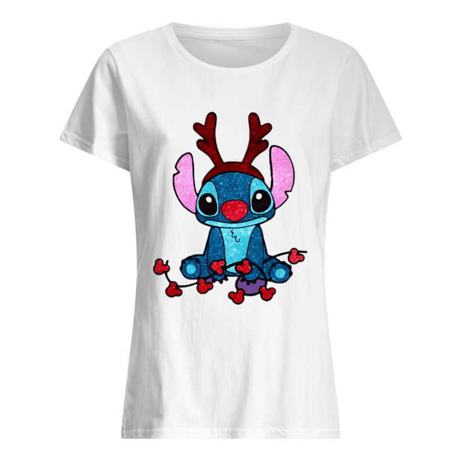 Stitch Diamond Christmas Shirt Classic Women's T-shirt