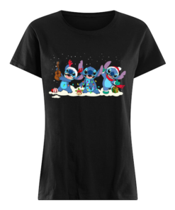 Stitch Funny Christmas  Classic Women's T-shirt