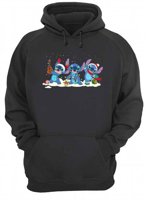 Stitch Funny Christmas Unisex Hoodie