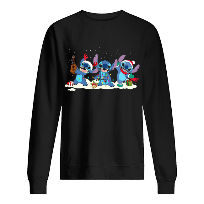 Stitch Funny Christmas Unisex Sweatshirt