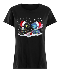 Stitch and Toothless Christmas  Classic Women's T-shirt