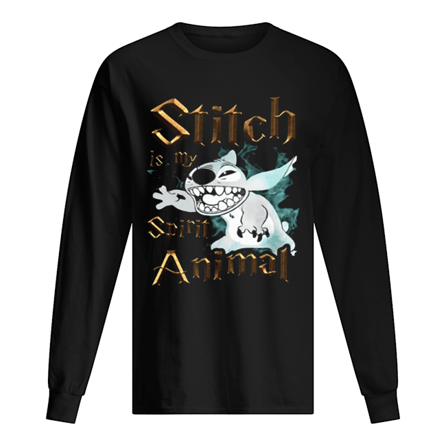 Stitch is my spirit animal Long Sleeved T-shirt 