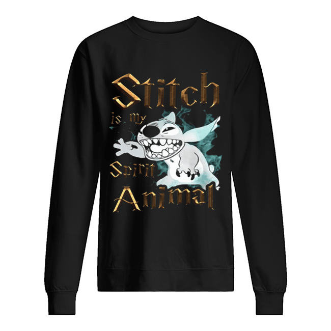 Stitch is my spirit animal Unisex Sweatshirt