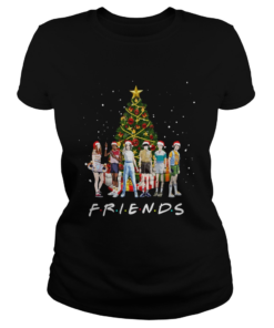 Stranger Things Characters Friends Christmas Tree  Classic Ladies