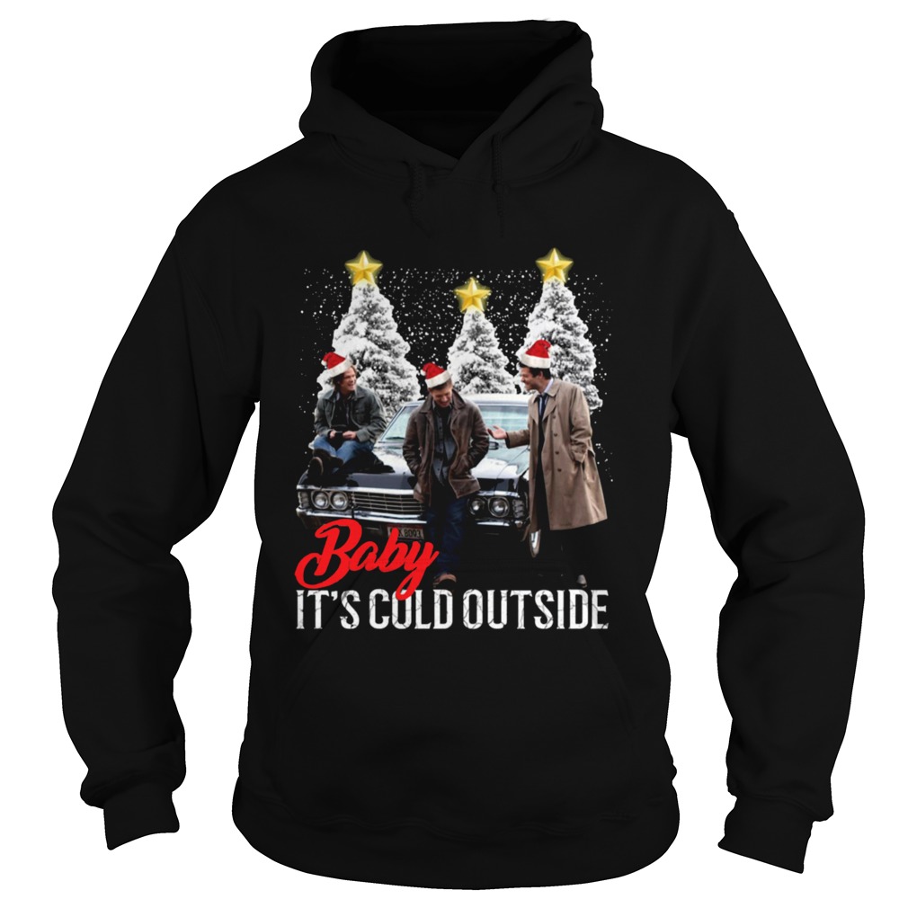 Supernatural Baby Its Cold Outside Christmas Hoodie