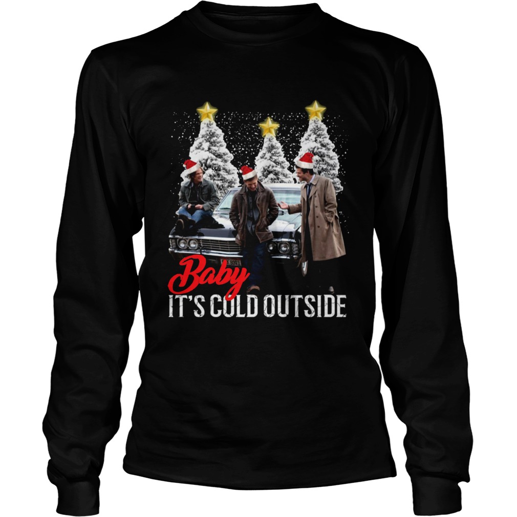 Supernatural Baby Its Cold Outside Christmas LongSleeve