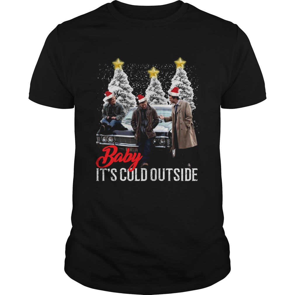 Supernatural Baby Its Cold Outside Christmas shirt