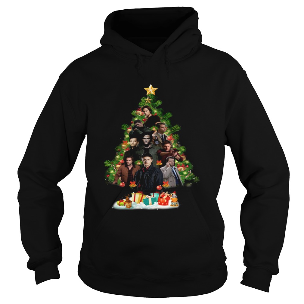 Supernatural Christmas Tree Hoodie