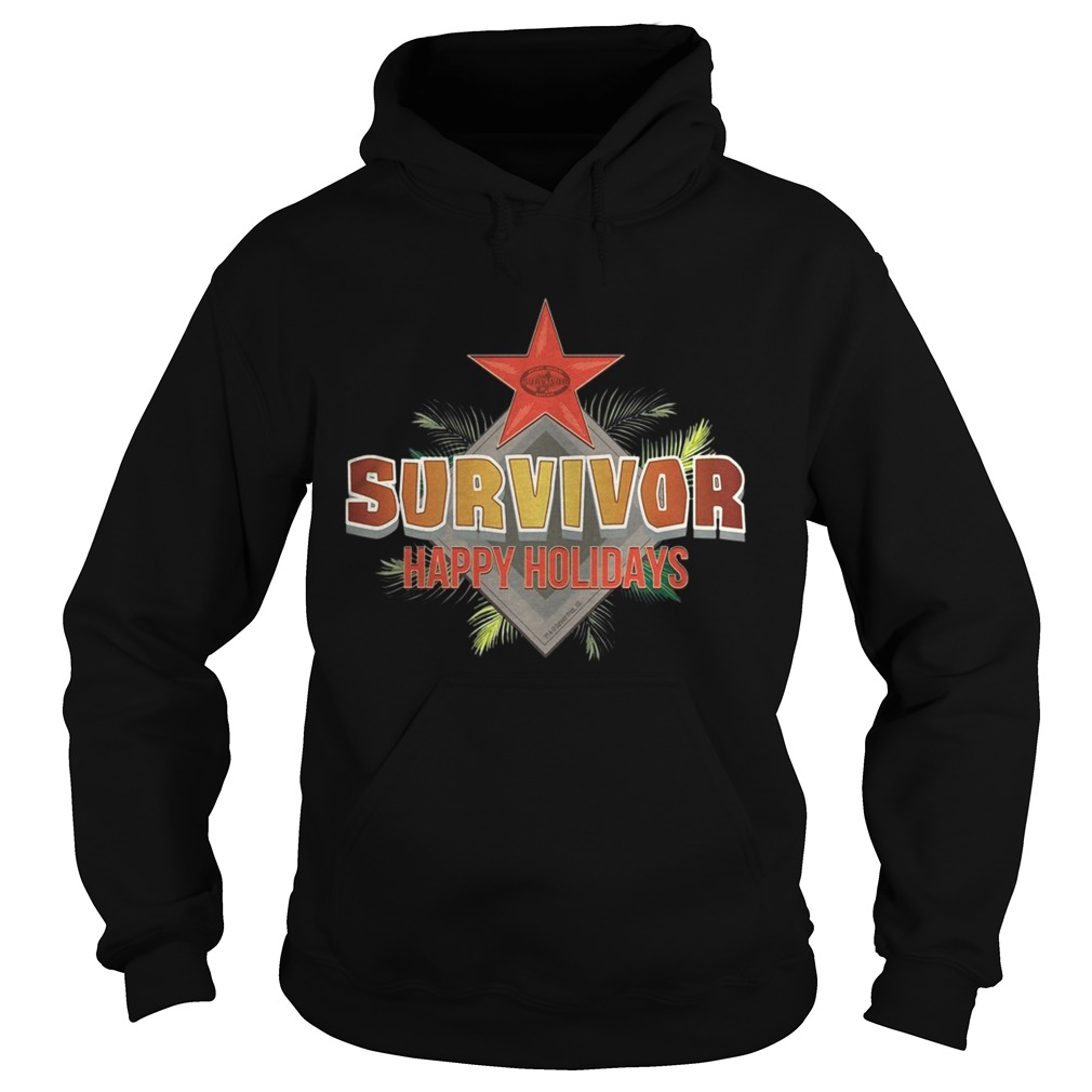 Survivor Happy Holidays Christmas Hoodie