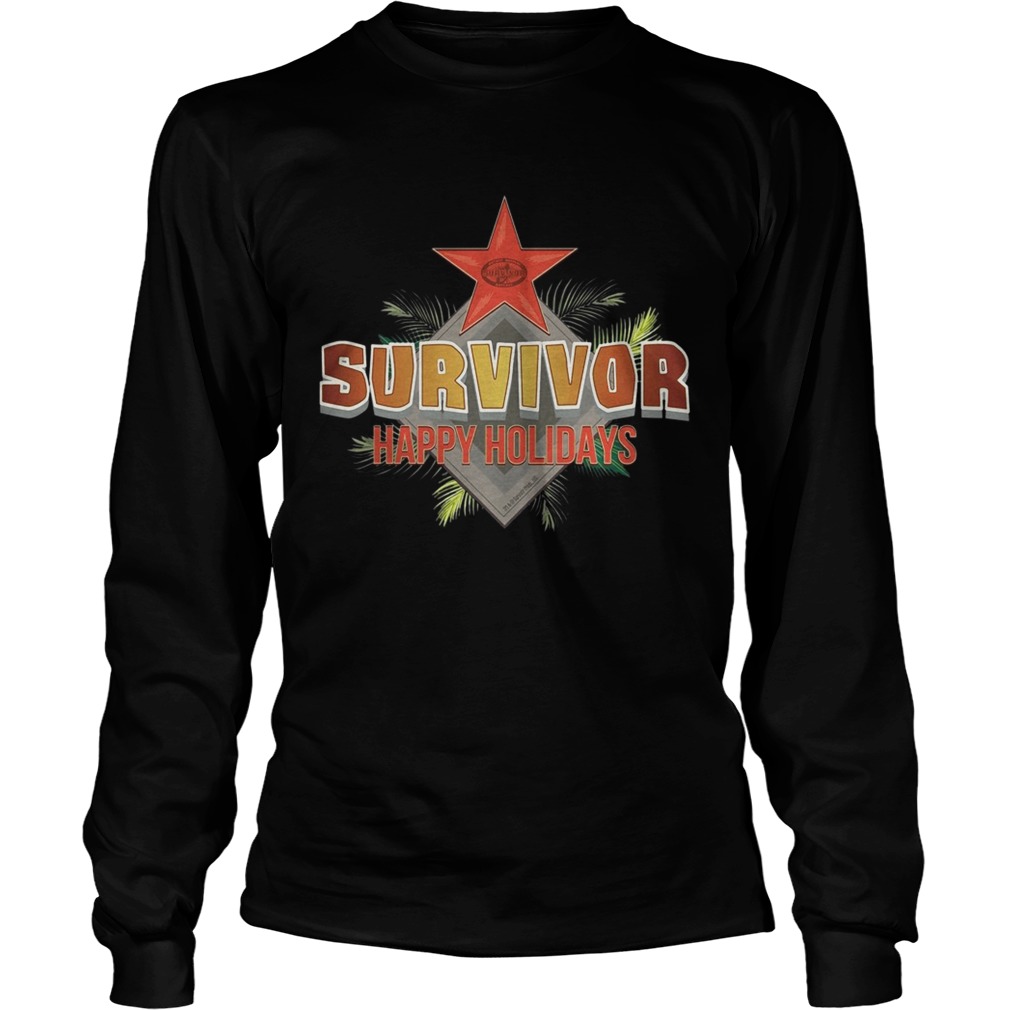 Survivor Happy Holidays Christmas LongSleeve