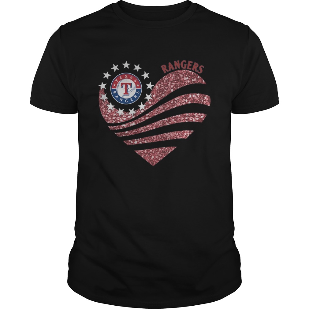 Texas Rangers Diamond Heart shirt