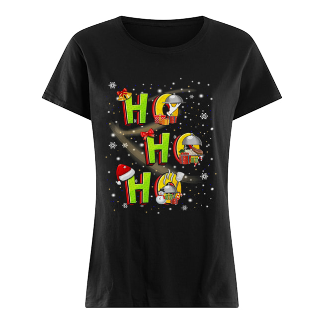 Thanksgiving ho ho ho christmas Classic Women's T-shirt