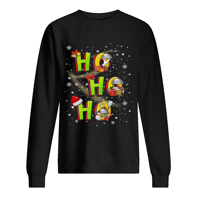 Thanksgiving ho ho ho christmas Unisex Sweatshirt