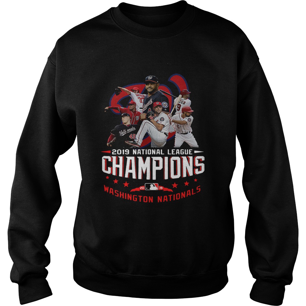 The Best Players 2019 National League Champions Washington Nationals Sweatshirt