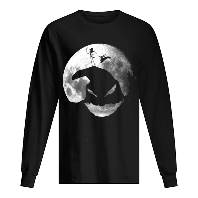 The Nightmare Before Christmas Jack Skellington Oogie Boogie Long Sleeved T-shirt 