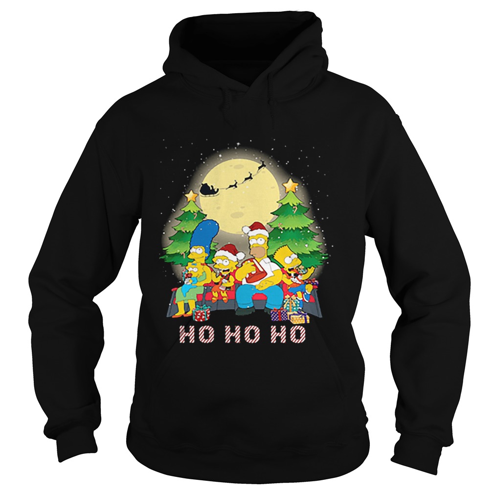 The Simpsons Family ho ho ho Christmas Hoodie