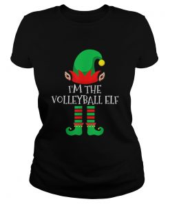 The Volleyball Elf Family Matching Group Christmas  Classic Ladies