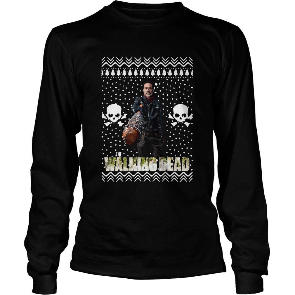 The Walking Dead Melissa McBride Santa Hat Christmas LongSleeve