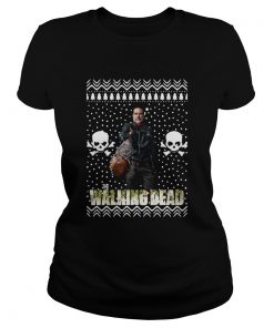 The Walking Dead Negan Santa Hat Christmas  Classic Ladies