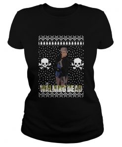 The Walking Dead Rosita Espinosa Santa Hat Christmas  Classic Ladies