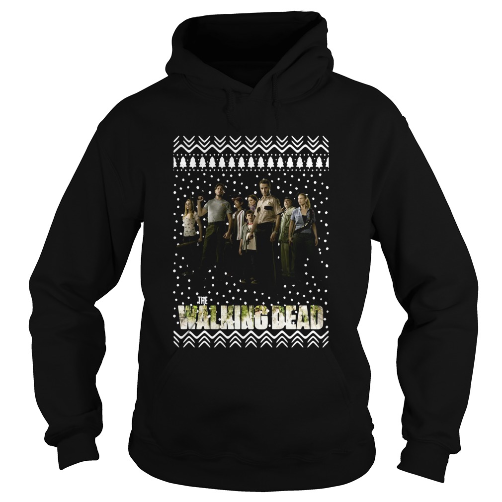 The Walking Dead Ugly Christmas Hoodie