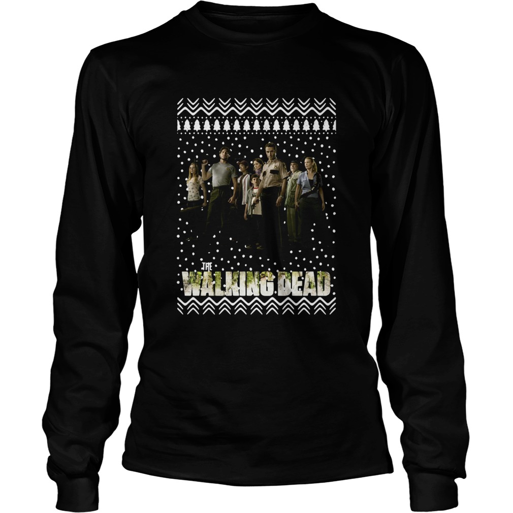 The Walking Dead Ugly Christmas LongSleeve