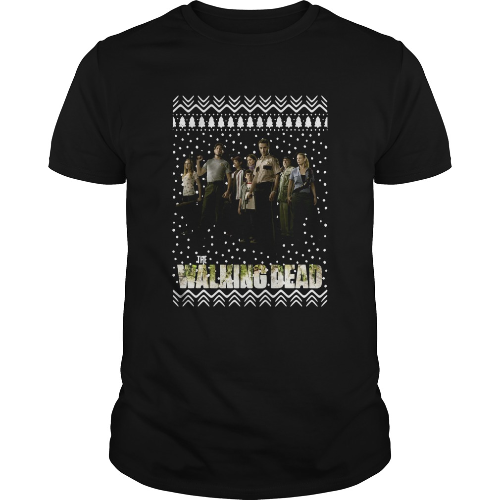 The Walking Dead Ugly Christmas shirt