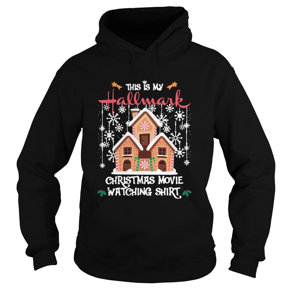 This Is My Hallmark Christmas Movie Watching Ginger House Blanket Hoodie