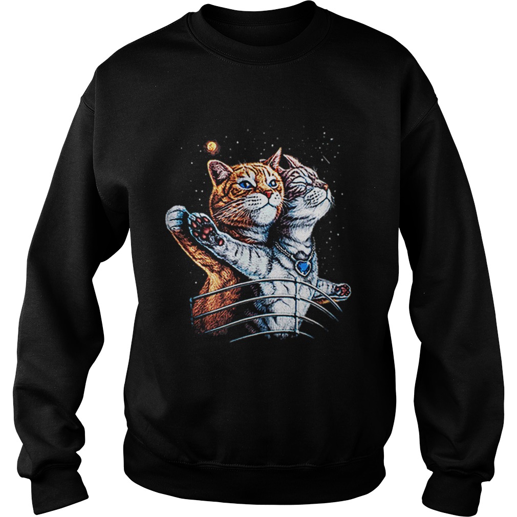 Titanic Cats Funny Cat Lovers Sweatshirt