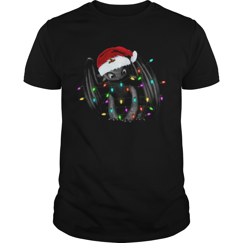 Toothless light Christmas shirt