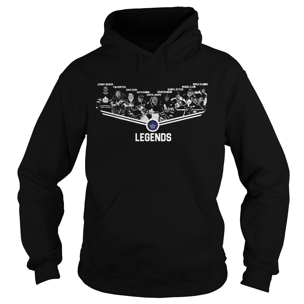 Toronto Maple Leafs Legends Team Player Signatures Shirt Hoodie