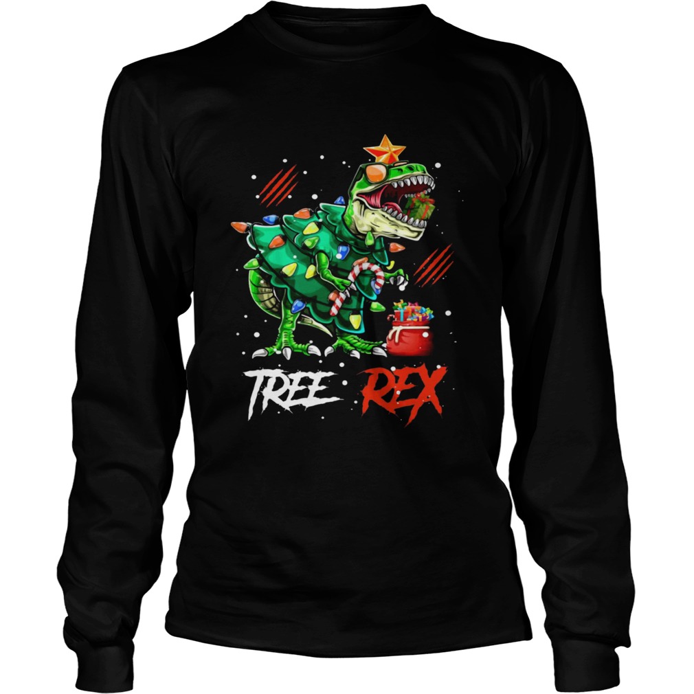 Tree Rex Dinosaur Christmas Tree Costume LongSleeve