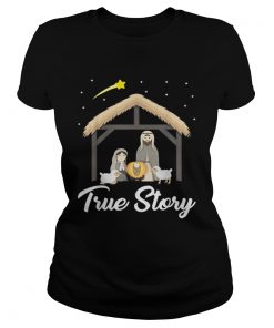 True Story Nativity Christmas Christians  Classic Ladies