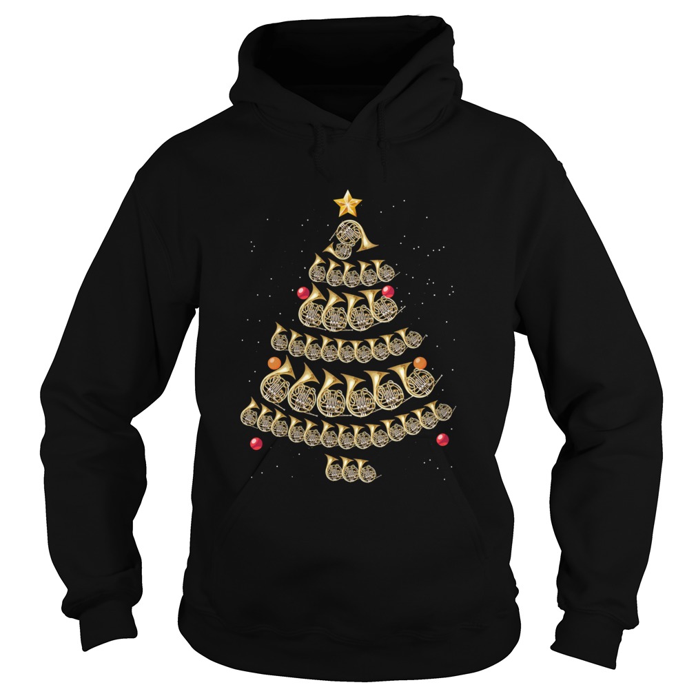 Trumpet Christmas tree Hoodie