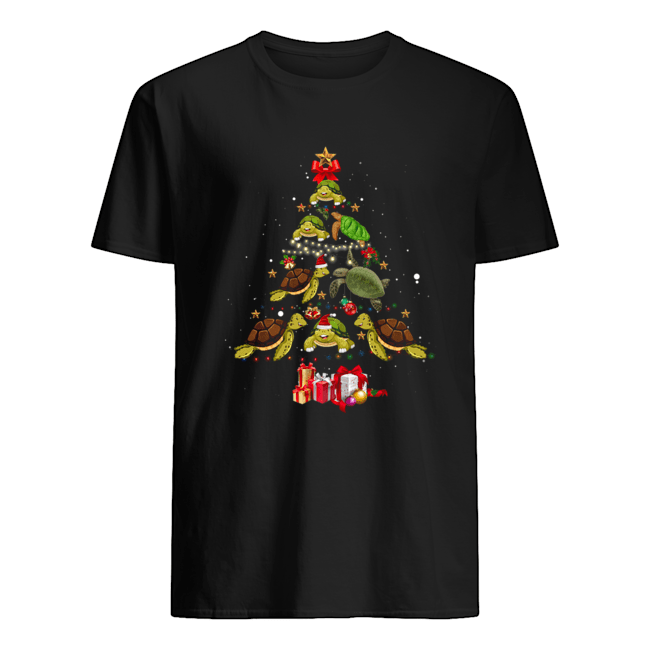 Turtle Christmas Tree shirt